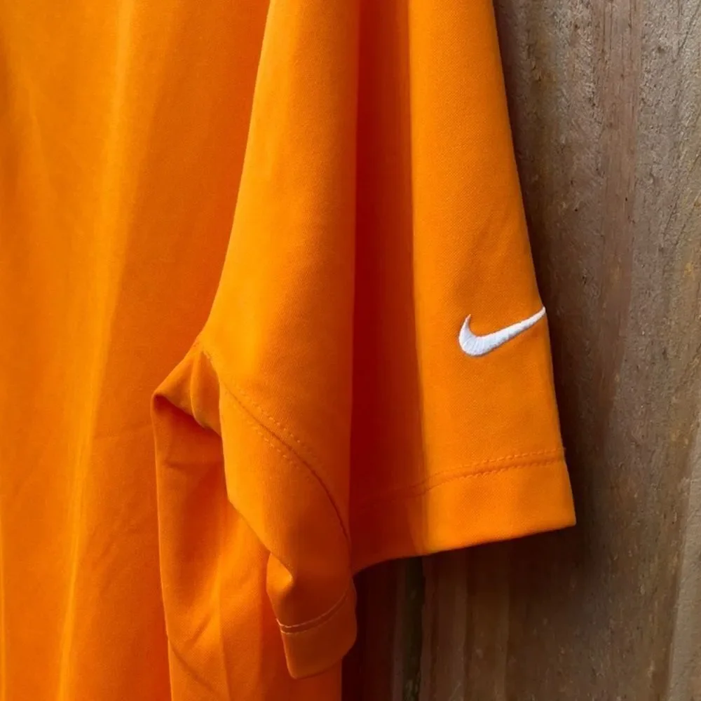 Take 50% OFF- Nike Golf Tour Performance Dri-Fit Orange Short Sleeve, Size-L